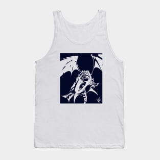 Dragon silhouette art Tank Top